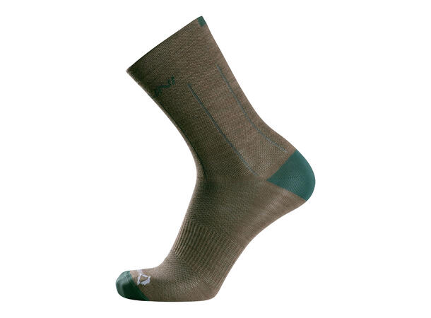Nalini New Wool Ull-sokker Olivengrønn L-XL