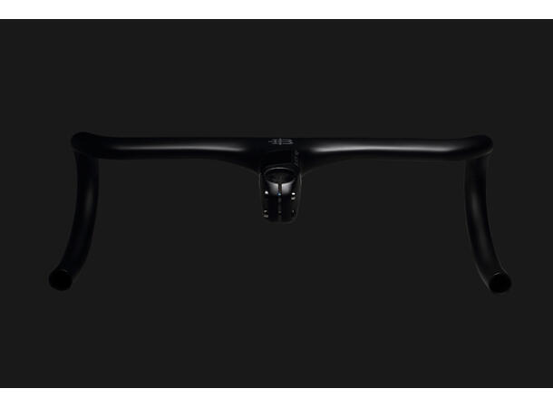 Black Inc Integrert Carbon Styre og Stem 380 x 110 mm 