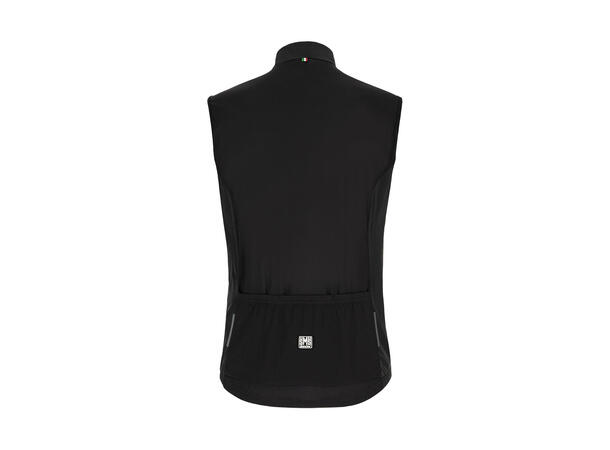Santini Fine vest sort 2XL 