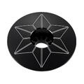 Supacaz Star Capz Anodisert Top Cap Sort