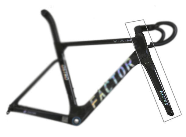Factor Ostro 1.0 Gaffel, Chrome 48 