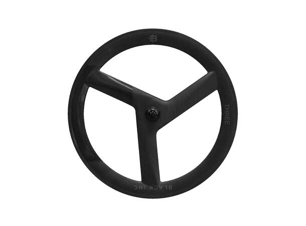 Black Inc Three disc Forhjul Clincher, CeramicSpeed 