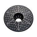 Supacaz Star Capz Top Cap Laser Carbon