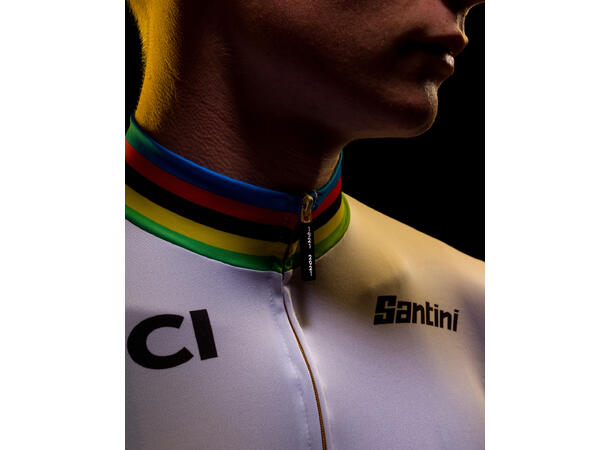 Santini UCI VM trøye Gold design XL 