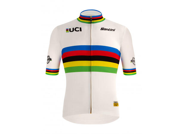 Santini UCI VM trøye Gold design XL 