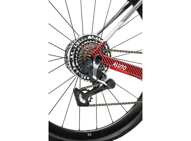 Factor Aluto Grussykkel Quattro Grey str. 54 