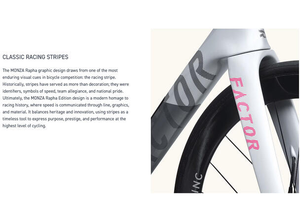 Factor Monza Rapha Edition 2026 54 