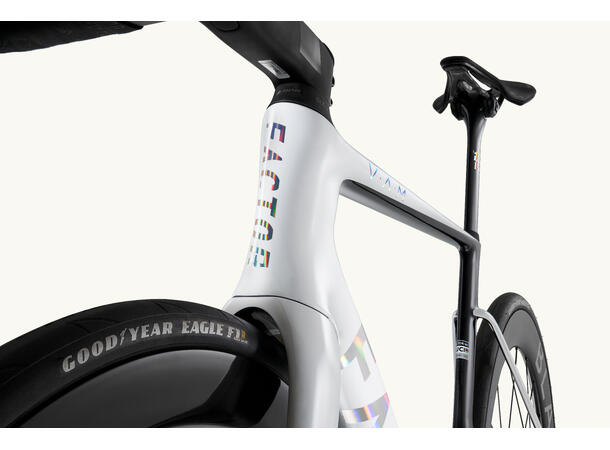 Factor Ostro VAM SRAM Force + Wattmåler White Chrome, 52 