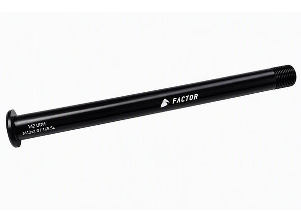 Factor UDH Thru Akse Bak M12x1.0 / 165,5 mm 