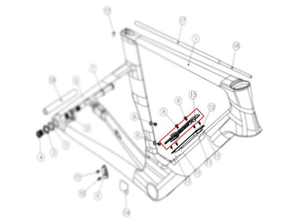 Factor oppbevaringsenhet for ramme Perfekt "storage kit" 
