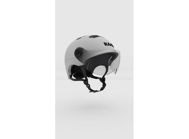 KASK Urban R Hjelm m/visir Grå Grå / Silver smoke str. S 