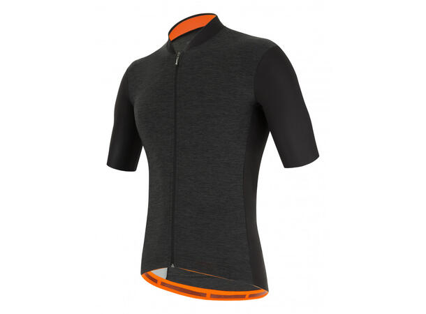 Santini Colore Puro 23 Sykkeltrøye Sort L 