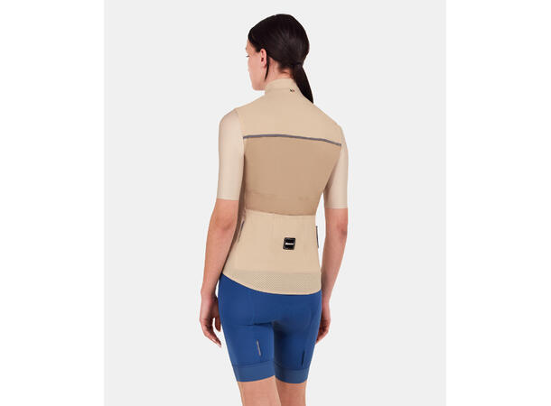 Santini RTR Vindtett vest, Cappuccino Cappuccino str. XL 