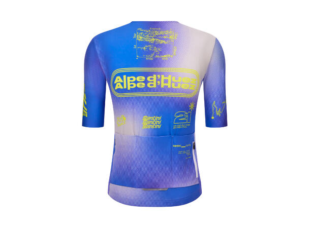 Santini Tour de France Alpe d'Huez trøye S 