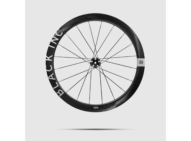 Black Inc 48/58 hjulsett, Sølv, XDR Clincher, CeramicSpeed 