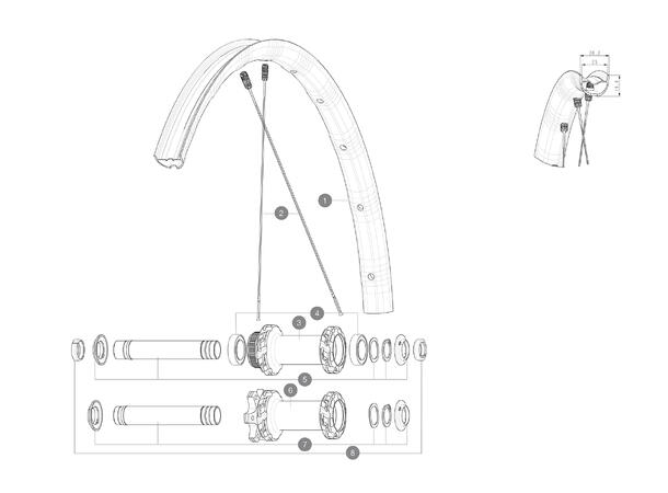 Mavic Crossmax SL S 29 eike-kit V2388301 