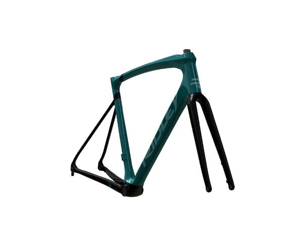 Ridley Fenix SLiC Rammekit m. Styr/stem Grønn, Integrert carbon styr/stem 