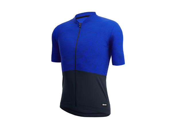 Santini Colore Riga Sykkeltrøye Blå Blå str. M 