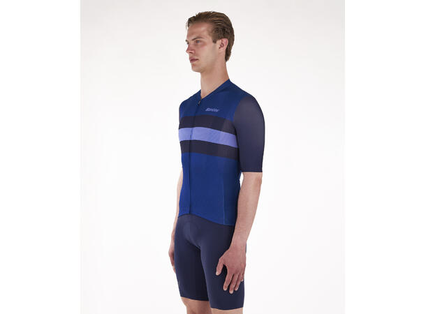 Santini Eco Sleek Bengal Sykkeltrøye BLÅ M 