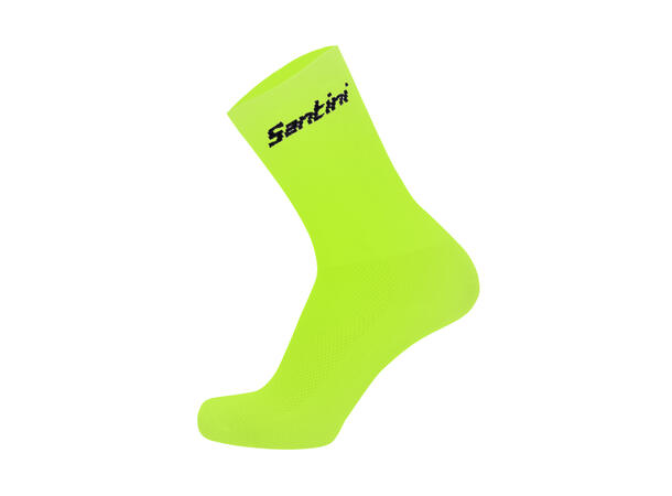 Santini Hero Sykkelsokker, Fluo Gul XL-2XL 