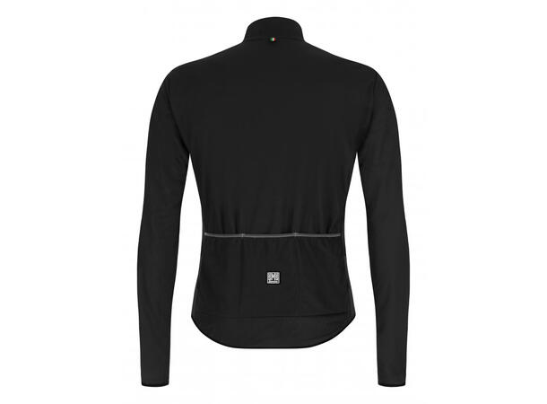 Santini Nebula Tynn Vindtett Jakke Sort XL 