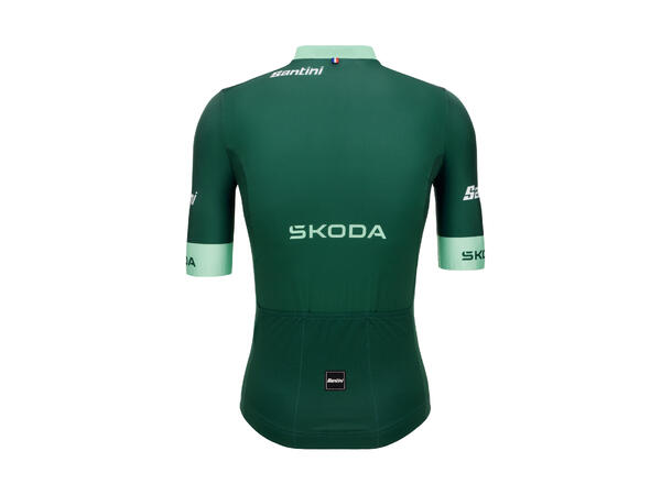 Santini Tour de France Ledertrøye Grønn M 