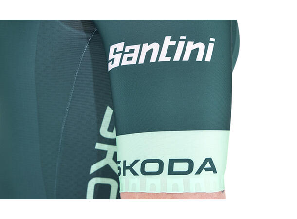Santini Tour de France Ledertrøye Grønn M 