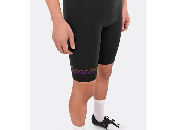 Santini Unico Edge Sykkelshorts Sort 3XL 