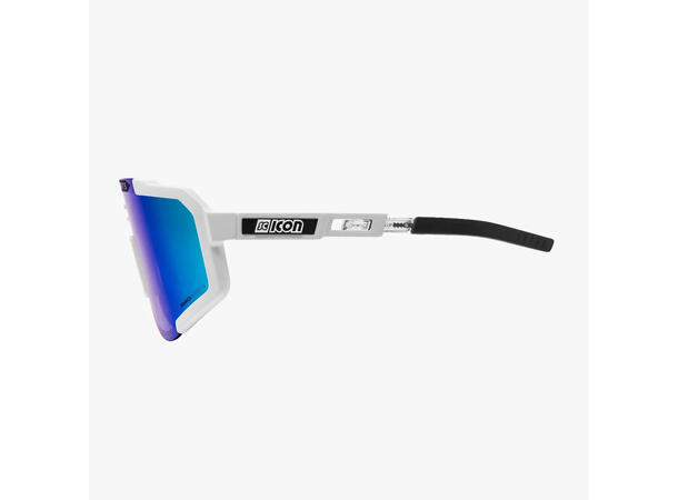 Scicon Aeroscope Solbriller White Gloss/Multimirror Blue 