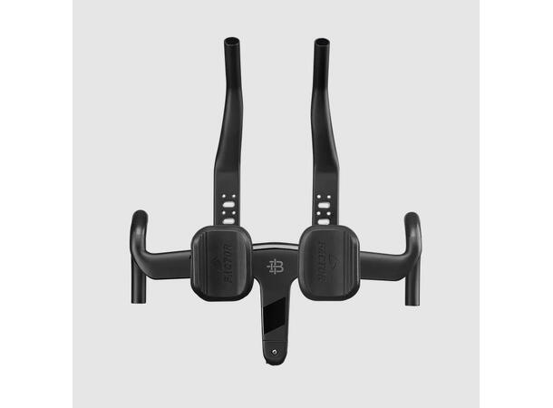 Black Inc Aero Carbon Styrestem + bøyle 400 x 90 mm 