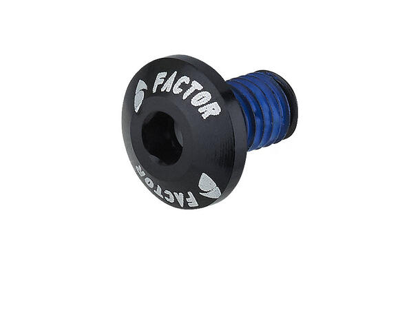 Factor Aluminiums bolt M5x8 mm Skrue for flaskestativ 