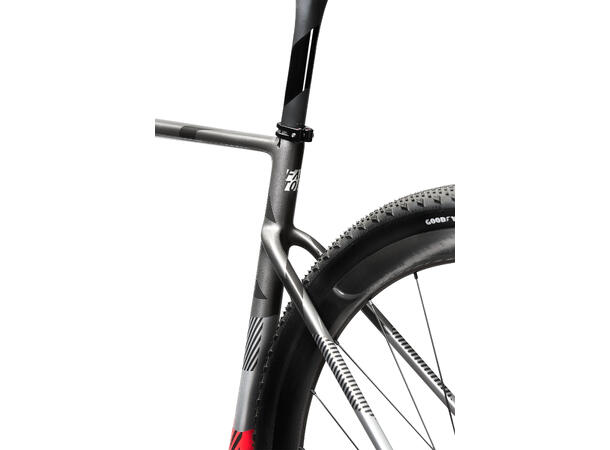 Factor Aluto Grussykkel Quattro Grey str. 52 