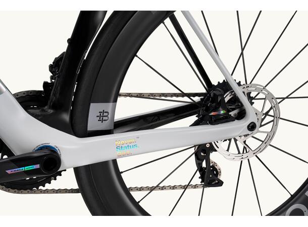 Factor Ostro VAM SRAM Force + Wattmåler White Chrome, 54 