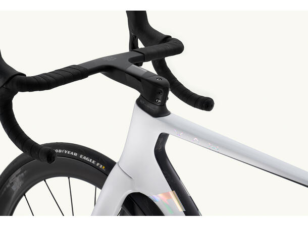 Factor Ostro VAM SRAM Force + Wattmåler White Chrome, 54 