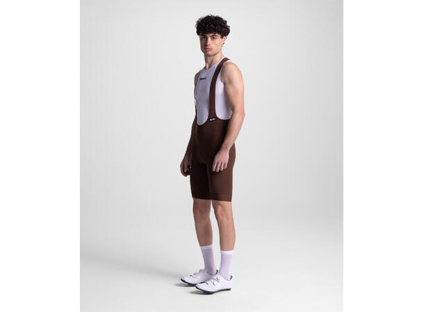 Santini RTR Sykkelshorts Mørk Brun str. L 