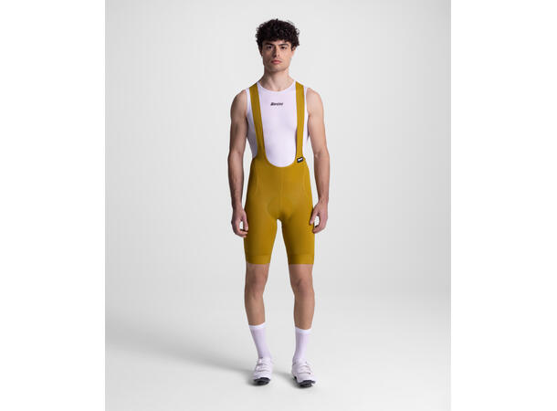 Santini RTR Sykkelshorts Sennep str. L 