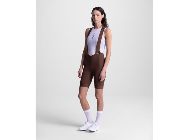 Santini RTR Sykkelshorts, damemodell Brun str. M 