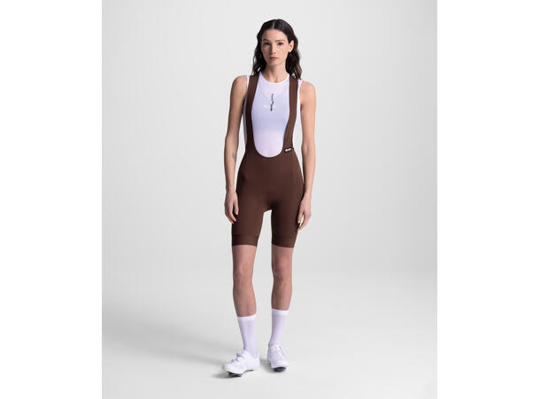 Santini RTR Sykkelshorts, damemodell Brun str. M 
