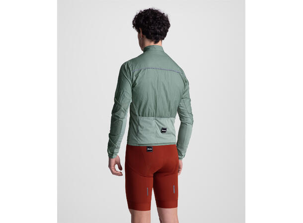 Santini RTR Vindtett jakke Oliven Grønn str. 2XS 