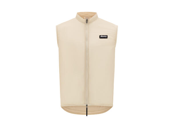 Santini RTR Vindtett vest Cappuccino str. M 