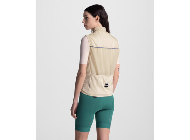 Santini RTR Vindtett vest Cappuccino str. XL 