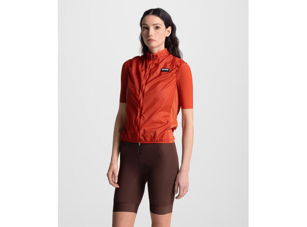 Santini RTR Vindtett vest Oransje str. 2XS 