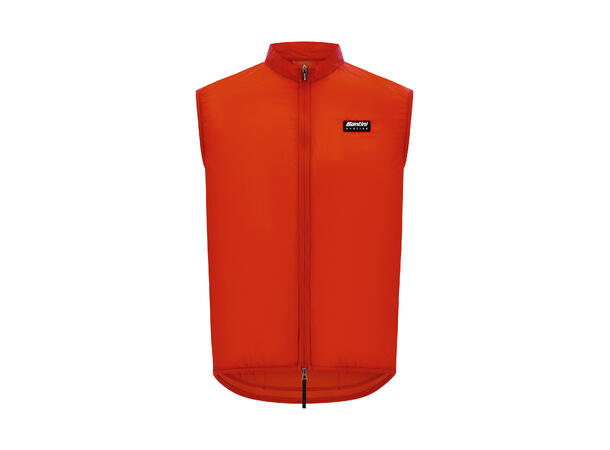 Santini RTR Vindtett vest Oransje str. 2XS 