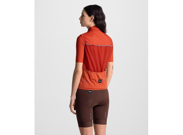 Santini RTR Vindtett vest Oransje str. 2XS 