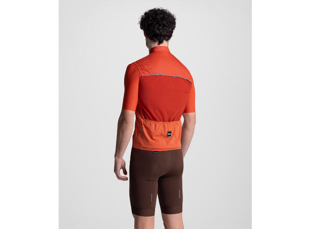 Santini RTR Vindtett vest Oransje str. 2XS 