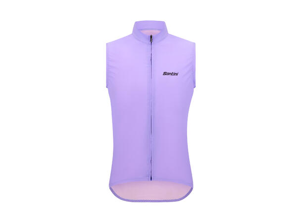 Santini RTR Vindtett vest, Lilla Lilla str. S 
