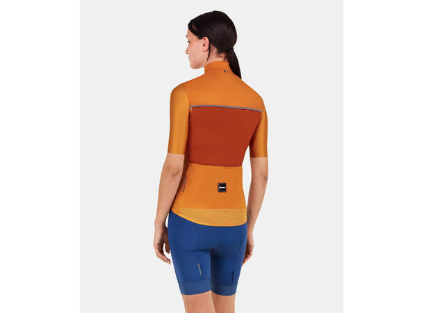Santini RTR Vindtett vest, Rust Rust str. M 