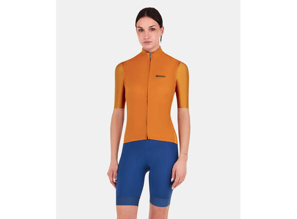 Santini RTR Vindtett vest, Rust Rust str. M 
