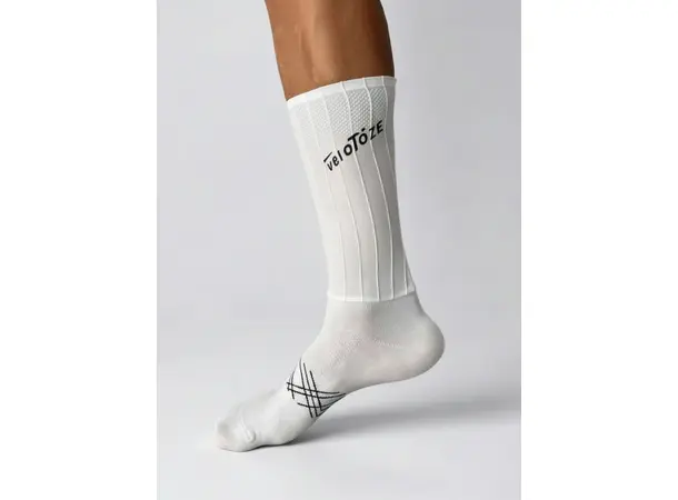 veloToze Aero Pro Aerosokker Hvit L-XL 