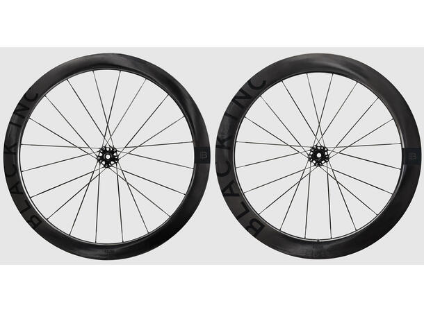 Black Inc 48/58 hjulsett, Sort, XDR Clincher, CeramicSpeed 